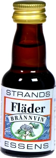 Zaprawka do alkoholu STRANDS FLADER BRANNWIN CZARNY BEZ 25ml