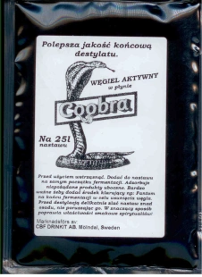 Węgiel aktywny w płynie COOBRA na 25l