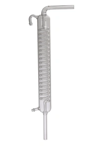 Destylator szklany SIMAX  chłodnica mała 42cm