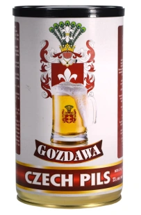 GOZDAWA CZECH PILS  1,7kg słód piwo domowe na 23L