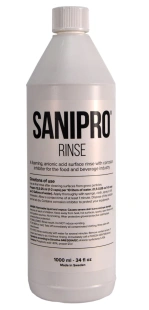 SANIPRO RINSE środek dezynfekujący 1L do enologii