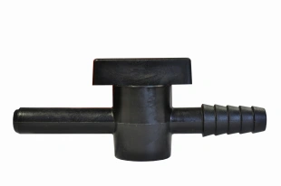 zawór odcinający kran PP fi 9,5-13mm