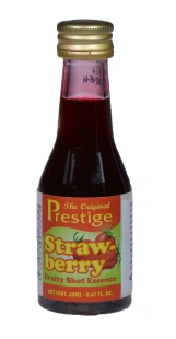 Zaprawka do alkoholu PRESTIGE STRAWBERRY FRUITY SHOT  20ml truskawka