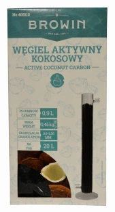 Węgiel aktywny BROWIN  ACTIVSORB  0,9L filtracja 405110
