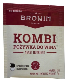 Pożywka KOMBI 7g do wina BROWIN 401020