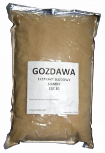 Ekstrakt Słodowy GOZDAWA proszek CIEMNY 1kg