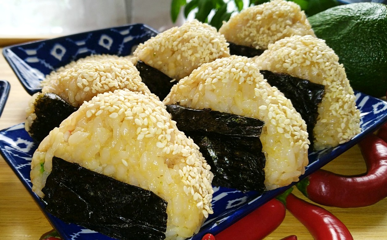 Onigiri japońskie kanapki z ryżu