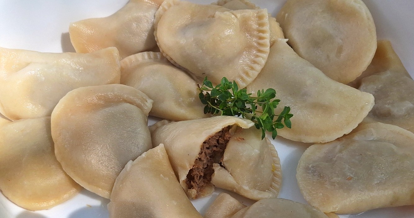 Pierogi z mięsem